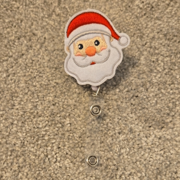 Accessories - Santa Claus Badge Reel